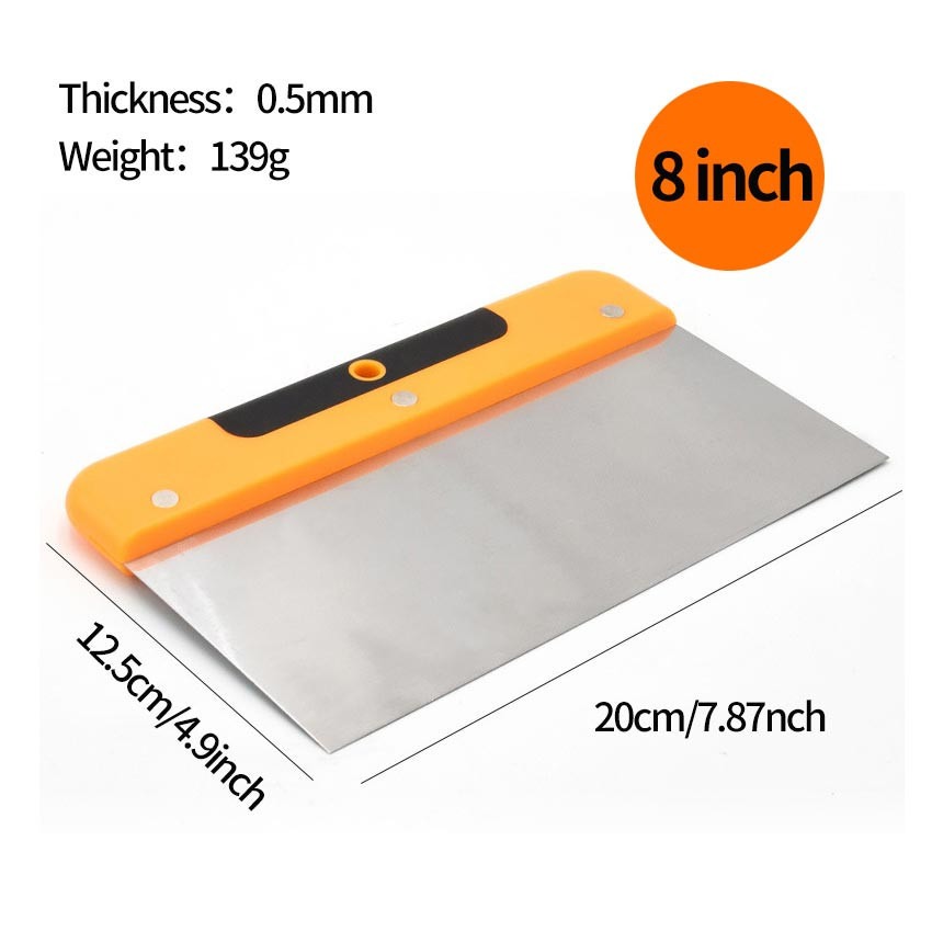 Stainless Steel Scraper with Durable Handle - Image 3