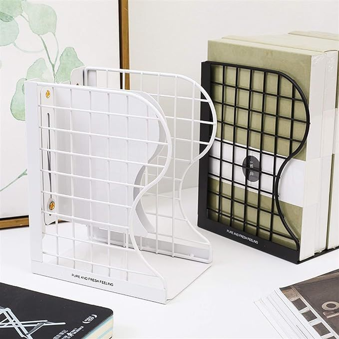 1 Pc Desktop Adjustable Bookends-Retractable Book Stand-Nonslip-for Decorative Bookends ( Random Color) - Image 3