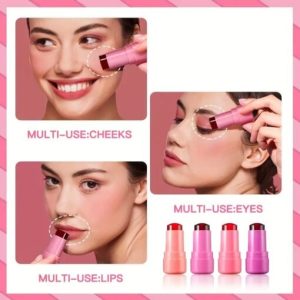 Pack Of 4 Pcs Romantic May Jelly tint Blush Stick