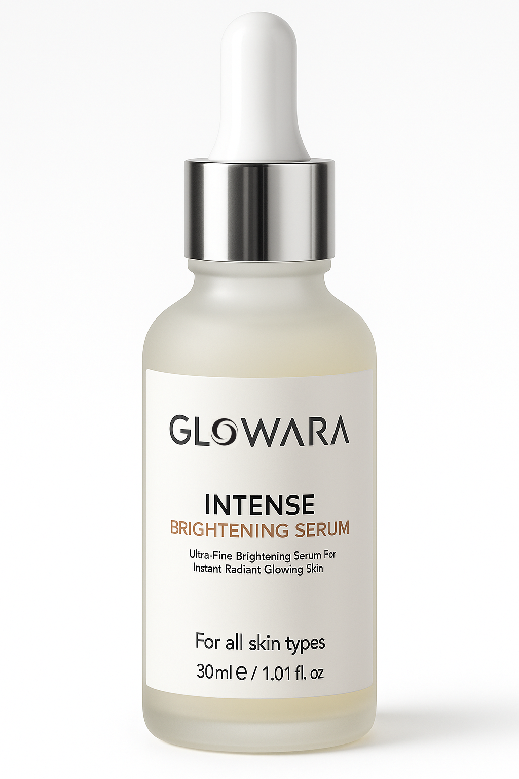 Glowara Intense Brightening Serum With Alpha Arbutin, Ferulic Acid & Vitamin C for Radiant, Even-Toned & Youthful Skin