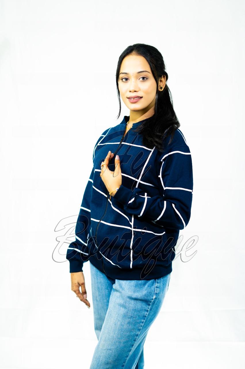 Winter Collection Womens Mocnek Printed Jacket | Stylish & Warm Outerwear | Trendy Winter Fashion for Ladies - Image 2