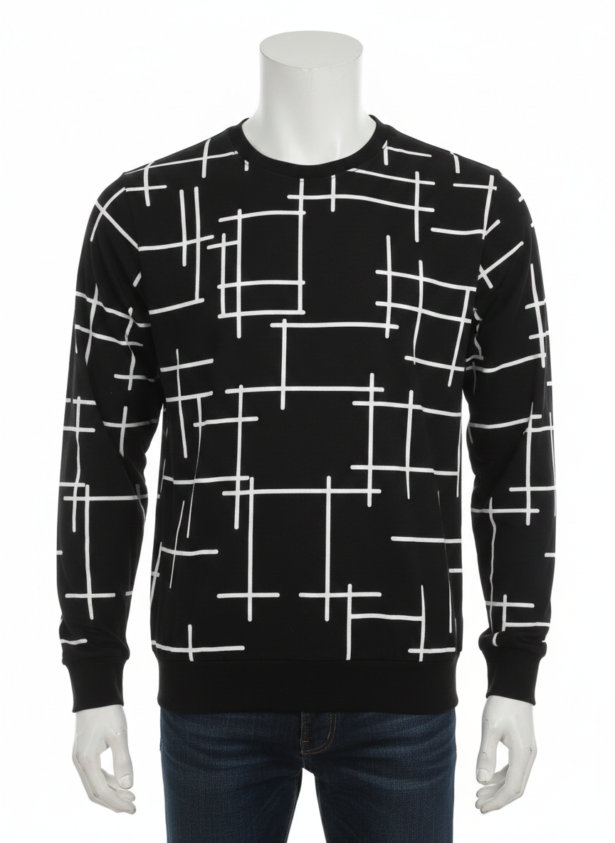 Cool Boys Printed Full Sleeve T-Shirt | Soft Fabric Comfortable Fit