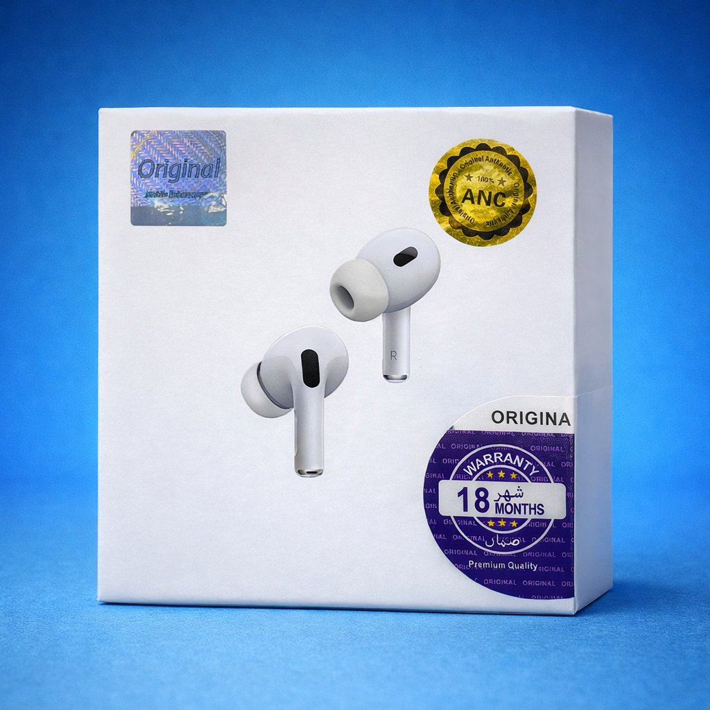 ANC Wireless Earbuds with Active Noise Cancellation & Charging Case White - Image 2