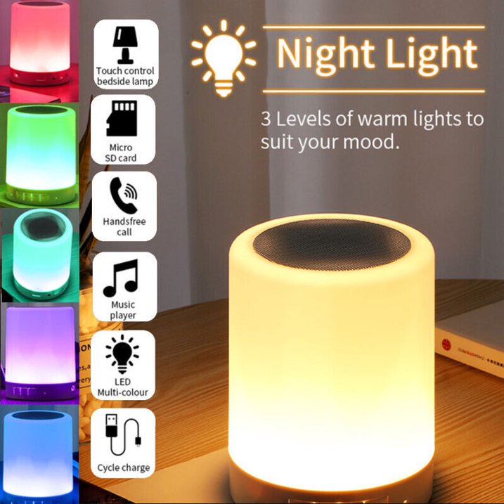 TOUCH LAMP PORTABLE SPEAKER Bluetooth Speaker - Image 2