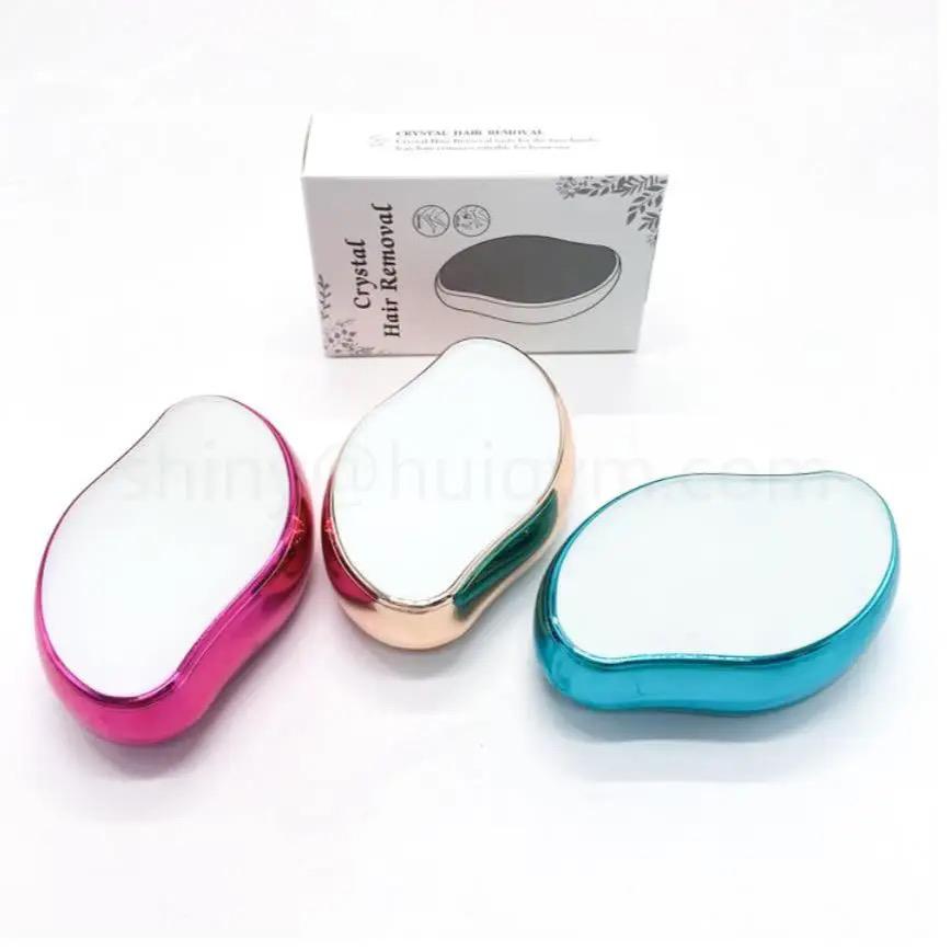 Crystal Hair Eraser Magic Painless Hair Remover Stone for Men & Women | Smooth & Silky Skin (Random Color) - Image 4