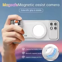 K02 Vlogging Kit with Tripod Stand, Microphone & LED Light - Image 4