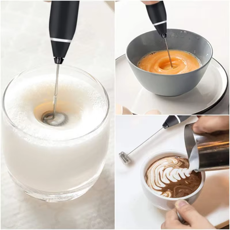 Rechargeable Coffee Beater USB Rechargeable Powerful Milk Frother for Coffee, Cappuccino, Latte, Matcha, Hot Chocolate & Kitchen Use | High-Speed Stainless Steel Whisk Mixer - Image 4