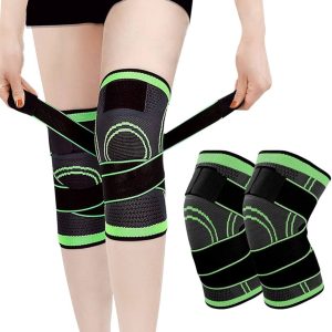 Knee Support Band For Pressure Weaving With 3D Weave Protection Against Injury Pressure Adjustable Knee Support For Men And Women (1 Pc)