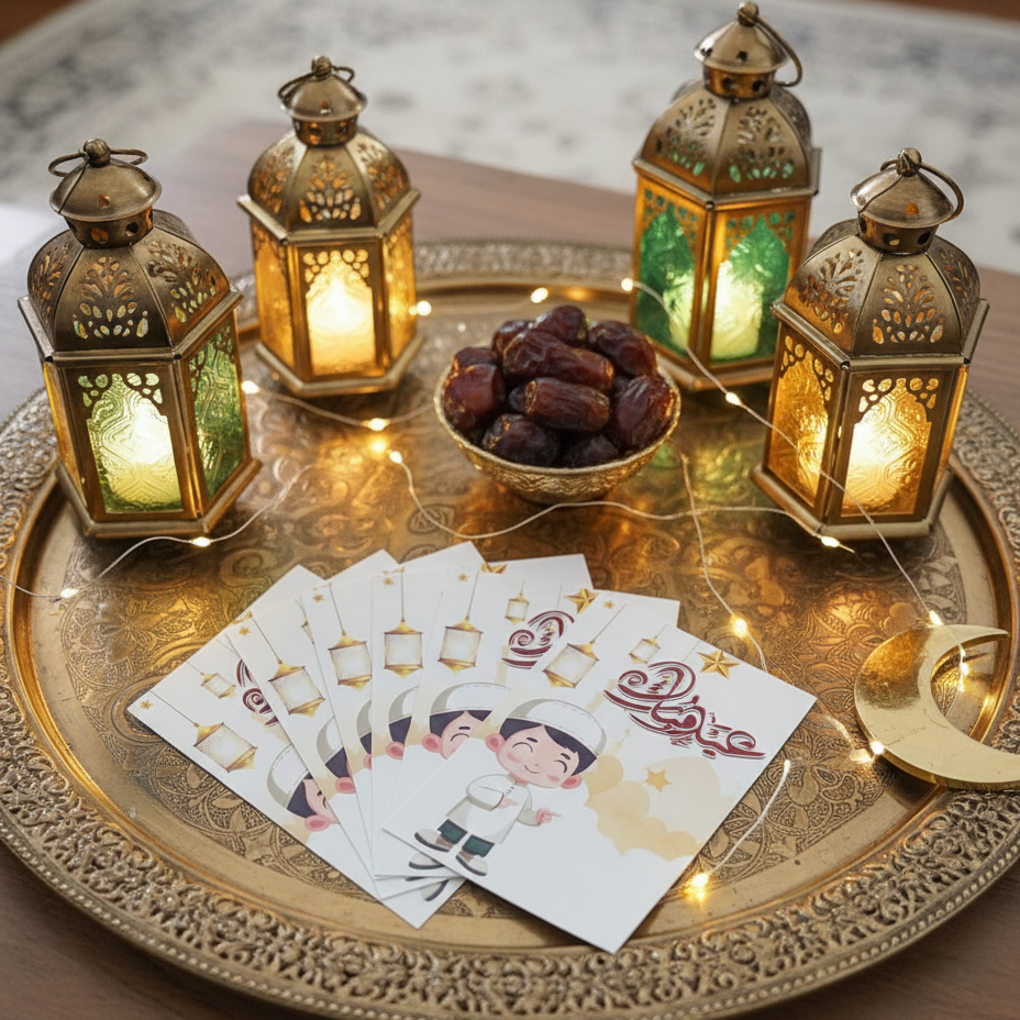 Eidi Cards Pack of 10 (Random Designs) - Image 3