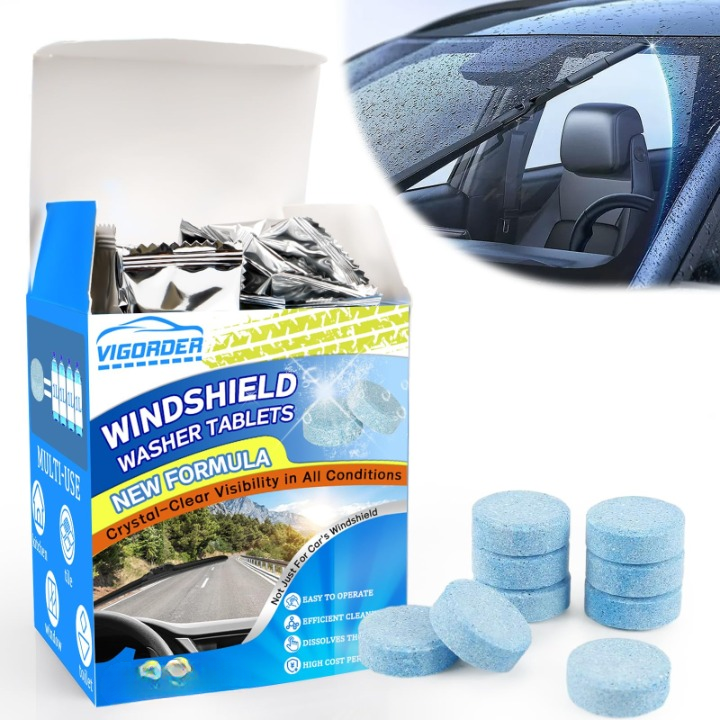 Car Windshield Washer Fluid Concentrate Tablets | 20-Tablets - Image 4