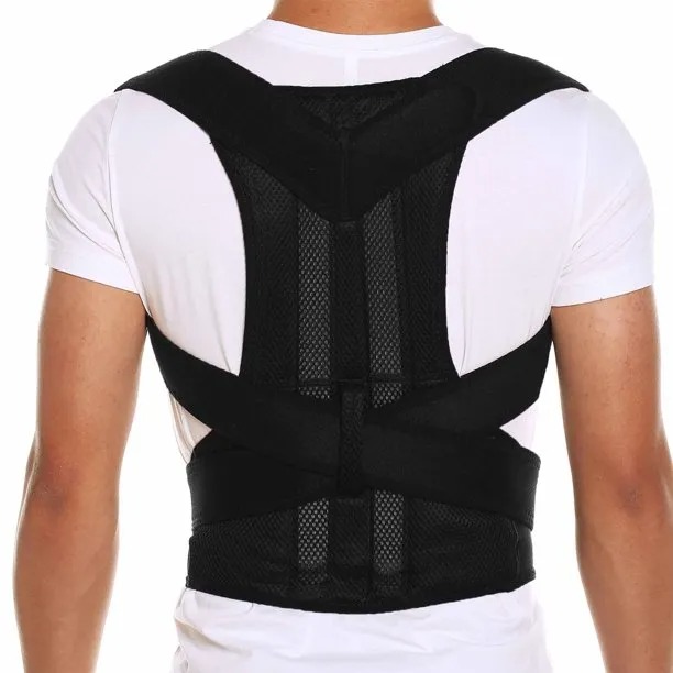Adjustable Magnetic Posture Corrector Back Brace Support Belt for Upper Back Pain Relief Standard Size