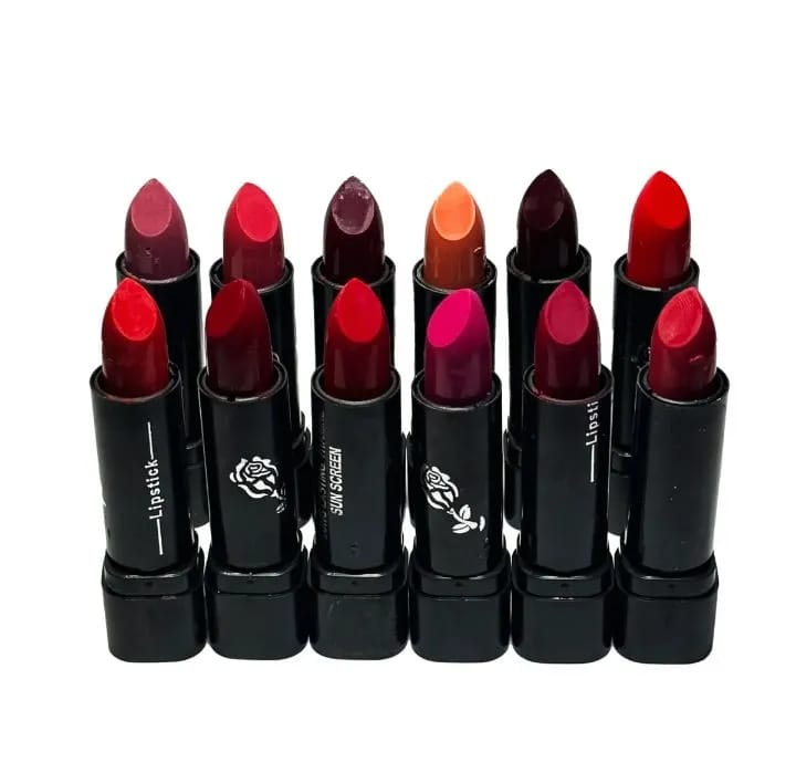 12 Pcs High Pigmented Matte Lipstick Set Long Lasting Smooth Texture Lip Color Collection For Bold And Beautiful Looks - Image 2