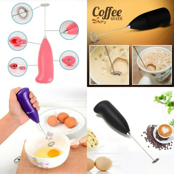 Multipurpose Electric Coffee Beater Handheld Milk Frother & Egg Mixer - Image 3