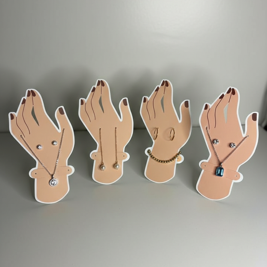 Jewelry Display Cards Pack of 4