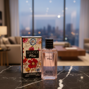 Gucci Flora Eau de Parfum  100ml Premium Long-Lasting Fragrance for Women, Elegant Floral Scent
