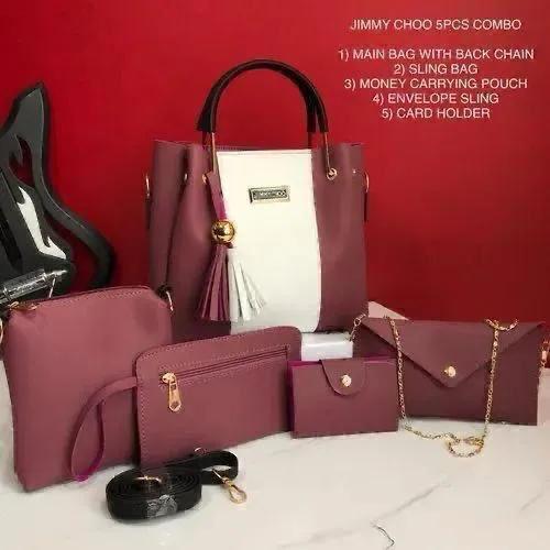 5-Piece Jimmy Choo Bag Combo - Image 3