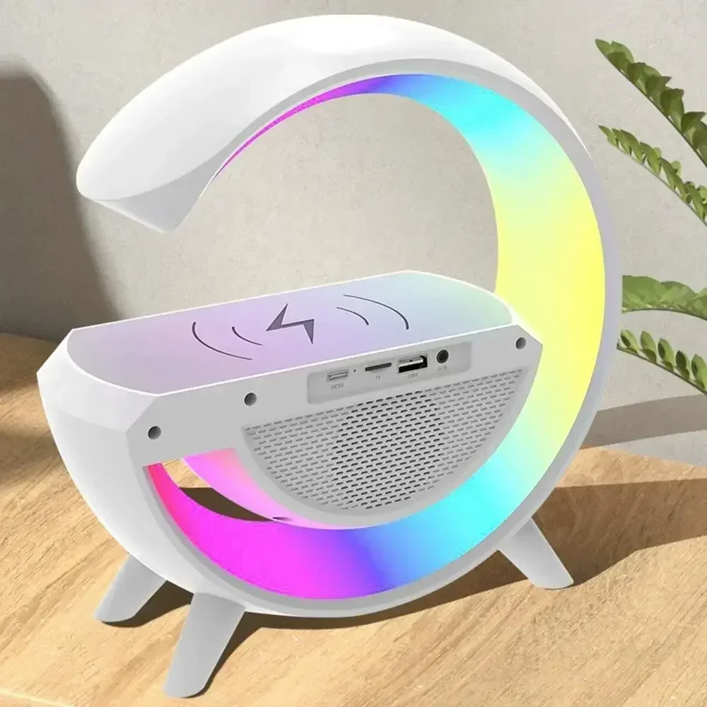BT- 3401 Multi-functional LED Clock Display Speaker G Lamp - Image 5