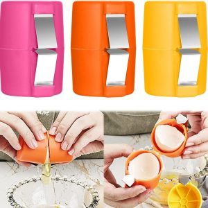 Egg Shell Opener  Durable Design, Smooth Cutting, Comfortable Grip