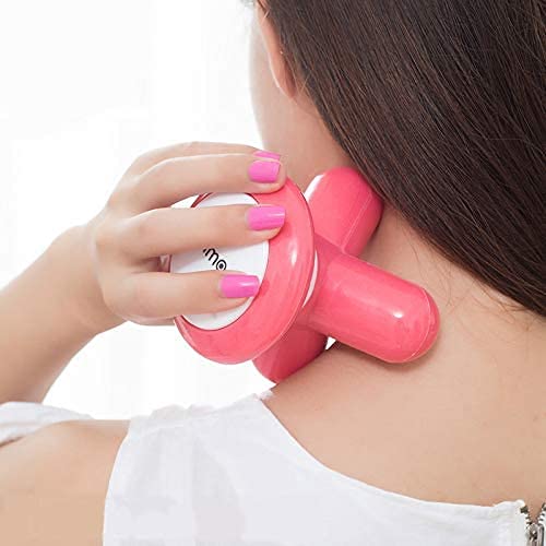 Mini Electric Body Massager for Neck Back Shoulder | USB Powered Vibration Massager Machine for Pain Relief & Muscle Relaxation | Portable Handheld Therapy Tool for Men Women | Lightweight Travel-Friendly Massage Device (Random Color) - Image 3