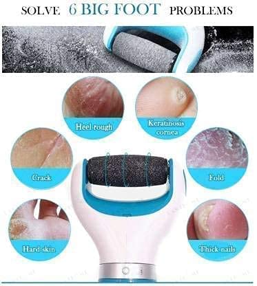 Chargeable Pedi Spa Used for Pedicure - Feet Scrubbing and Cleaning usb cable and cell option - Image 5