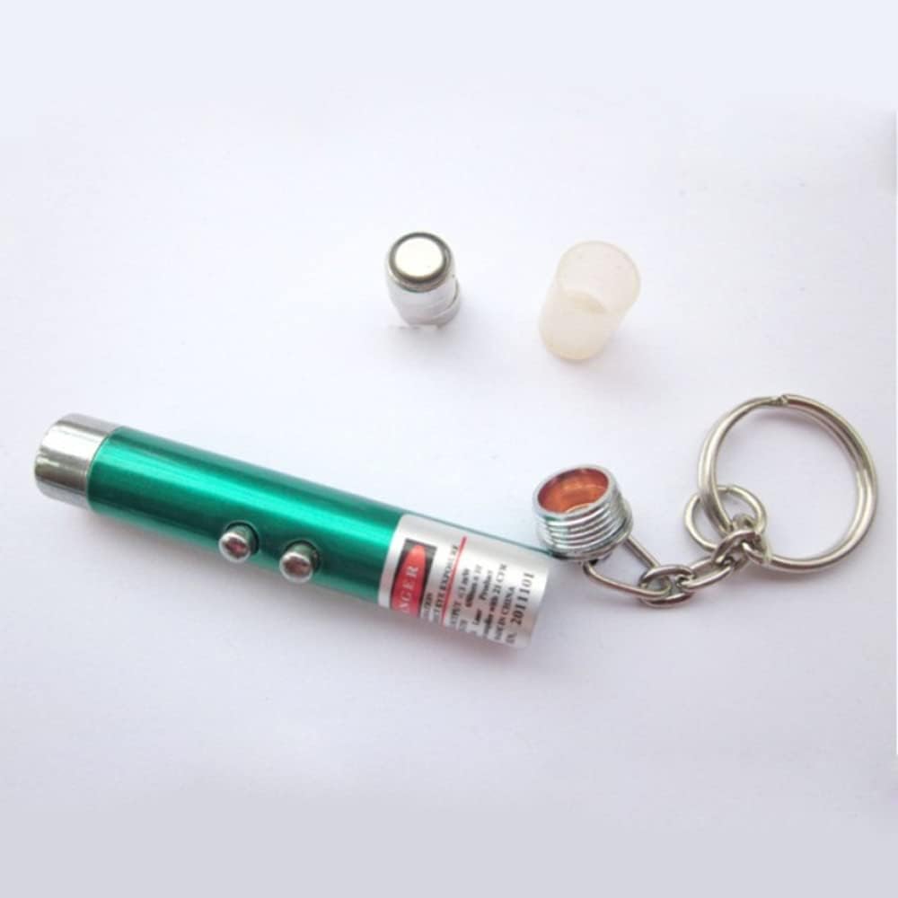 (1 pcs ) Laser LED Light with Key Chain | Mulituse Laser Pointer (random color) - Image 2
