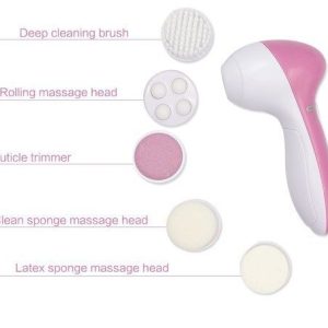 5 in 1 Facial Electric Cleanser and Massager, Electric Machine Beauty , Beauty Care Brush for Removing Blackhead , Beauty Tool Device