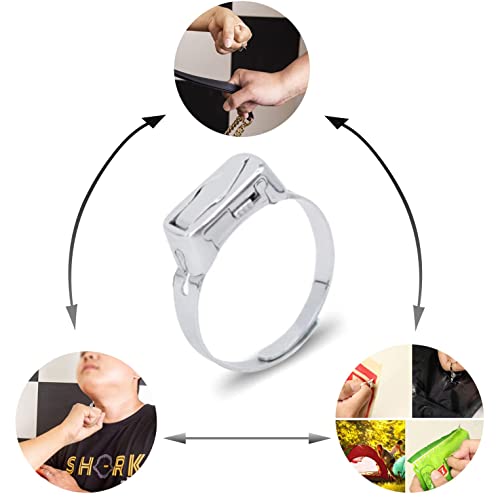 Adjustable Self Defense Ring - Self Defense Ring Knife - Hidden Blade Emergency Protection Tool for Men & Women - Image 3