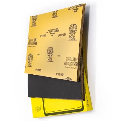 Pack Of 50 Tiger Brand Abrasive Paper Sandpaper Sheet for Wood Metal Polishing & Finishing - Image 3