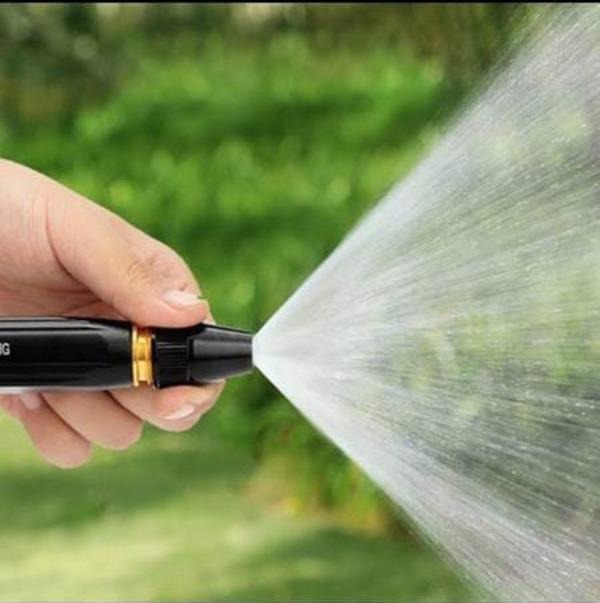 Stainless Steel High Pressure Water Spray Nozzle Durable Black Washer Nozzle - Image 2