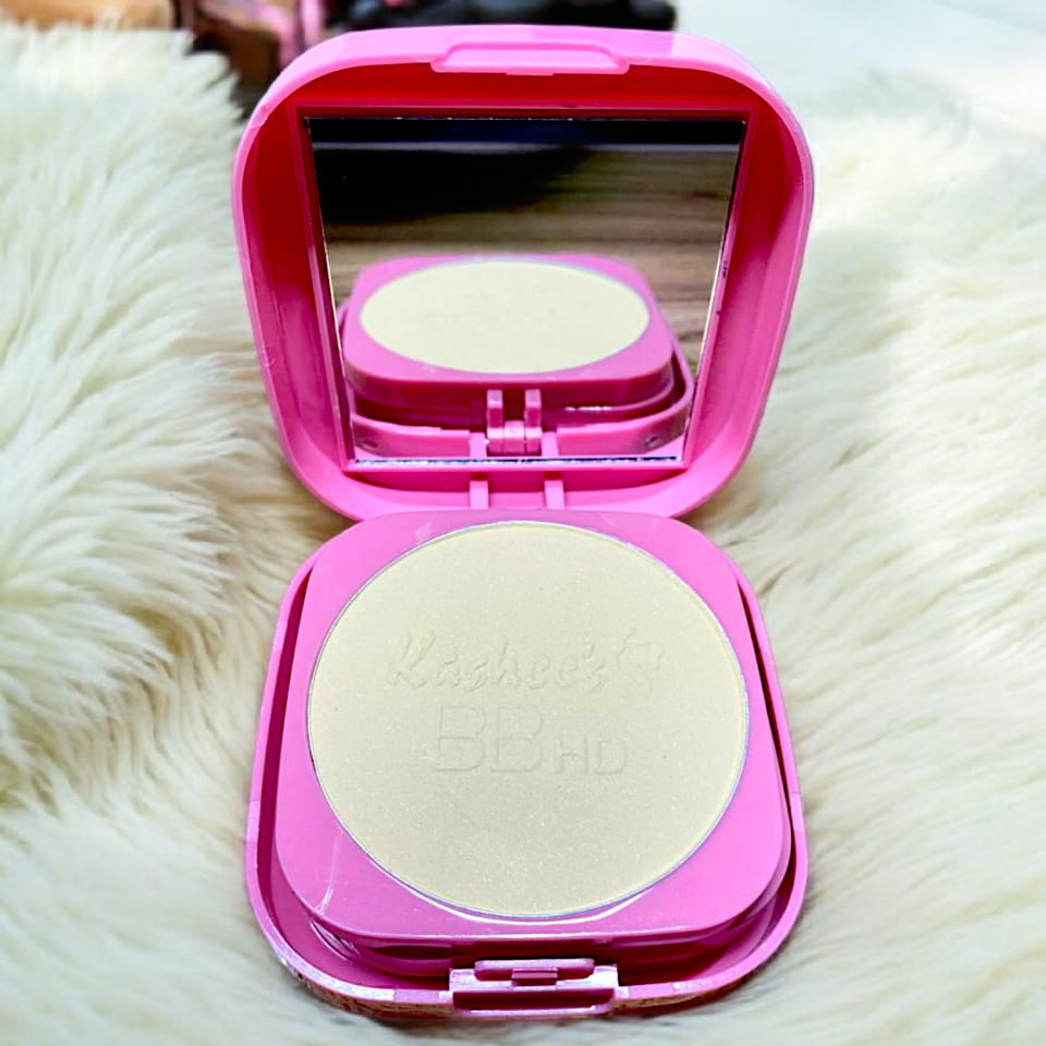Kashees BB HD Matte And Poreless 2 In 1 Face Powder Flawless Lightweight And Long Lasting Compact For Smooth And Radiant Skin - Image 2