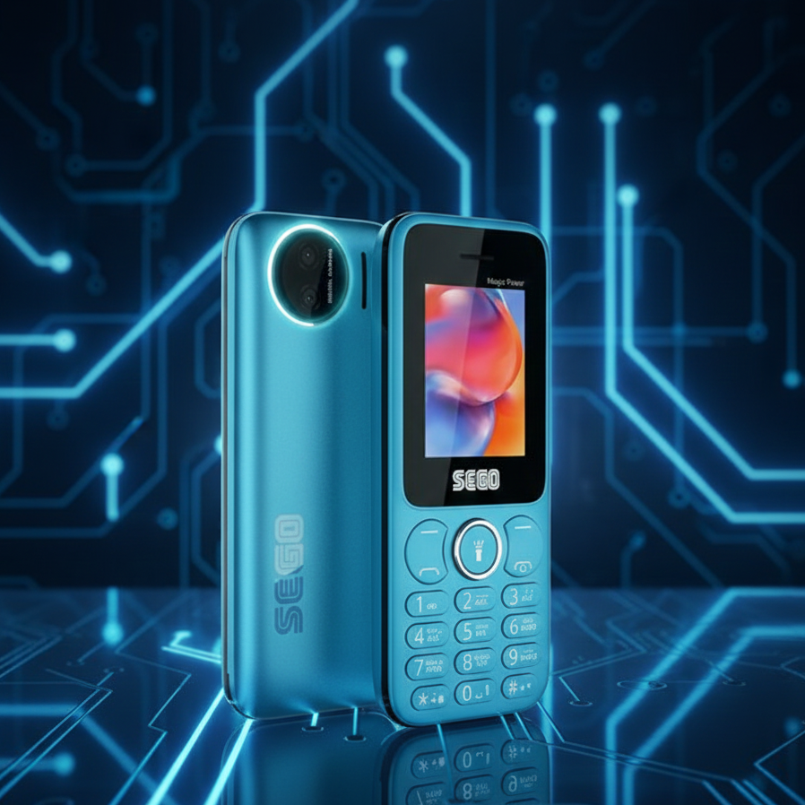 Sego Magic Power 2.0 Inch LCD Dual SIM PTA Approved Mobile With Big 3000mAh Battery (Random Color) - Image 2