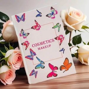 All In One Professional Makeup Palette Book Â Complete 4 In 1 Beauty Kit With Highlighters, Contour, Eyeshadow, Blush, And Eyebrow Powders