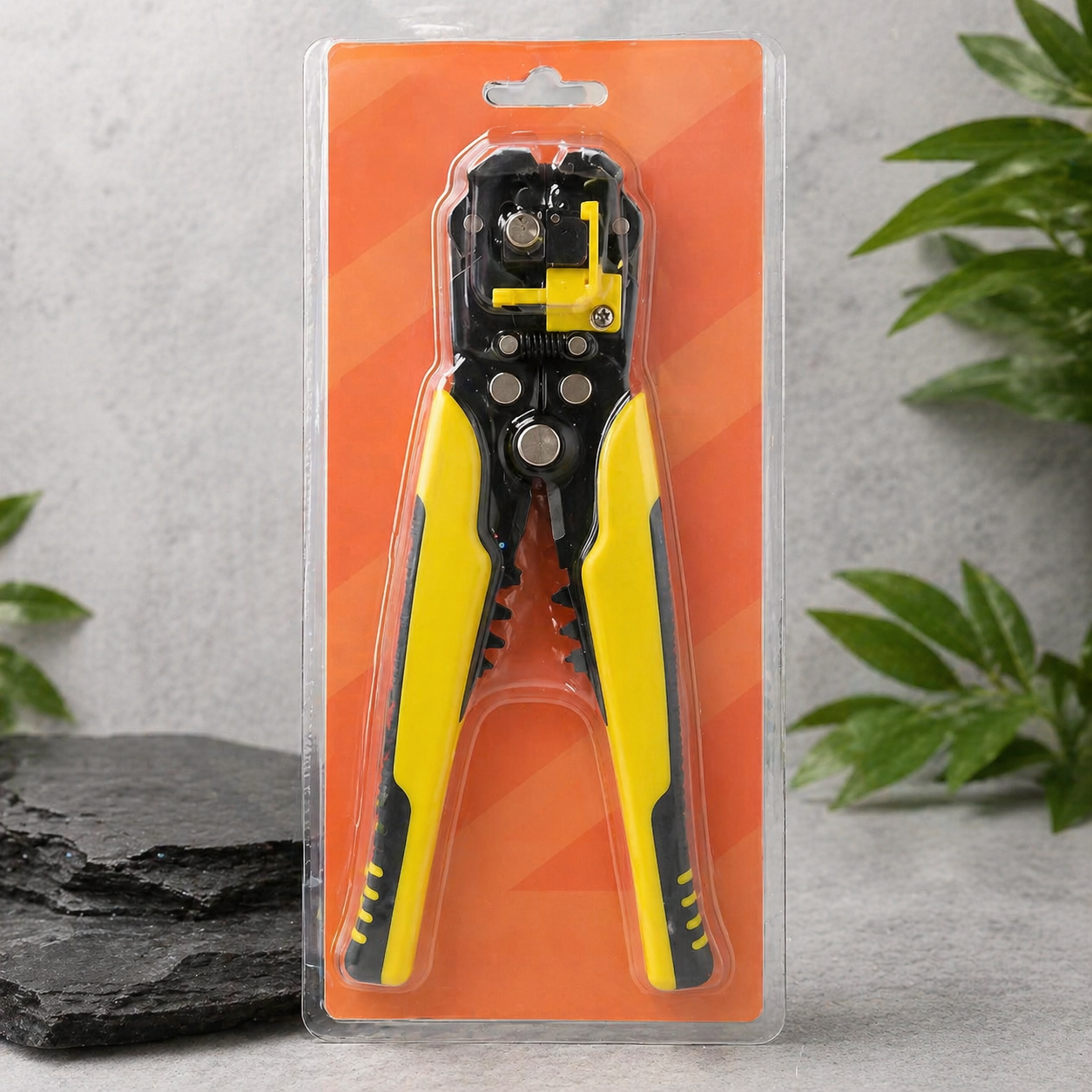 Self-Adjusting Multifunctional Wire Stripper & Crimper Heavy Duty Automatic Stripping Pliers for 10-24 AWG Wire - Image 2