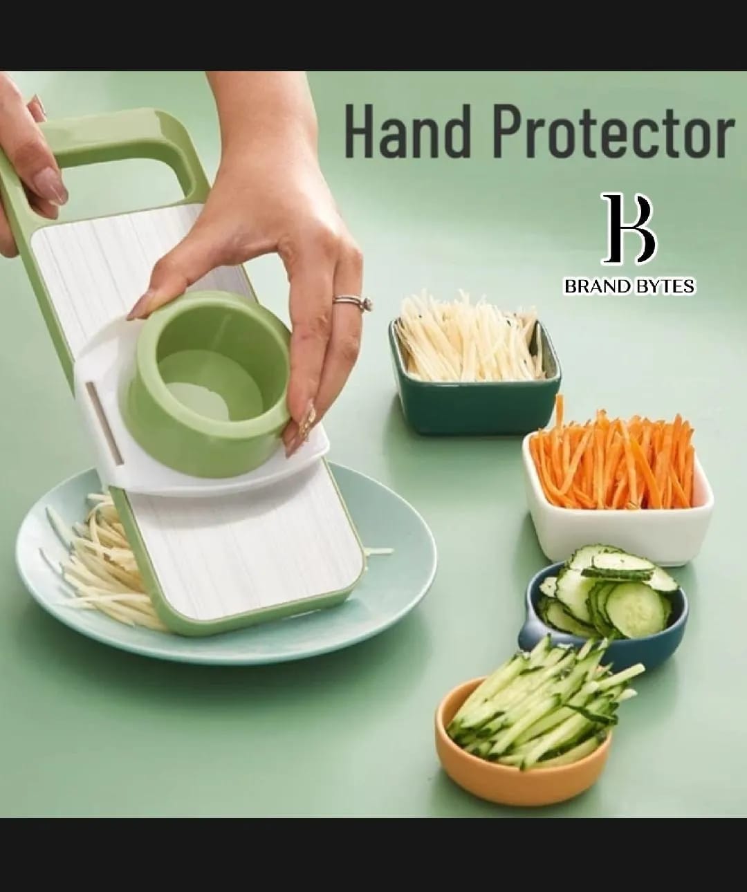 5-in-1 Multi-Functional Vegetable Slicer & Grater Adjustable Mandoline Cutter - Image 2