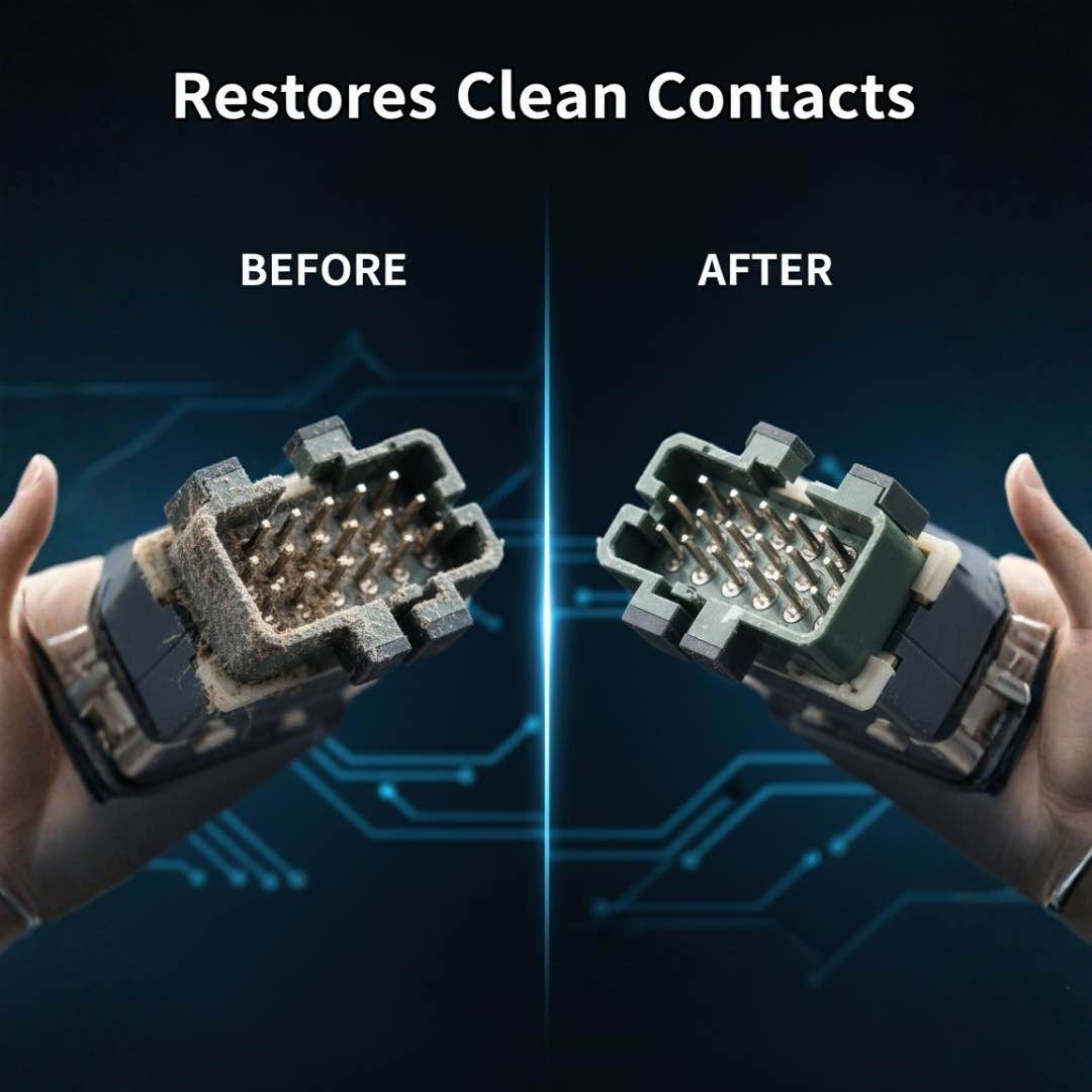 THREE GUYS Electronic Contact Cleaner Spray 450ml Fast Drying Formula for Switches, Circuit Boards, Sensors & Electronics | German Engineered - Image 4