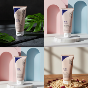 Flicka Professional Silk Touch Milk-Cream Concentrate 3-in-1 Moisturizer, Primer & Makeup Remover - 60g