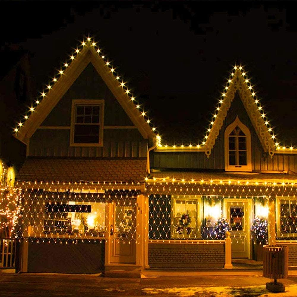 1 PC Wedding LED Net Mesh String Lights- Fairy String Lights With 88 Lights for Wedding Party Décor Outdoor & Indoor Activities - Image 5