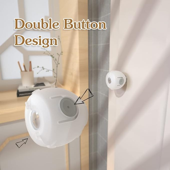 2 pcs door knob cover Baby Safety Door Knob Covers Doorknob Locks Child Children Kids Proof(random color ) - Image 4