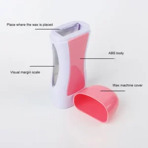 Roll On Wax Depilatory Heater Waxing Hot Cartridge Hair Removal Roller Portable Epilator ( without box)
