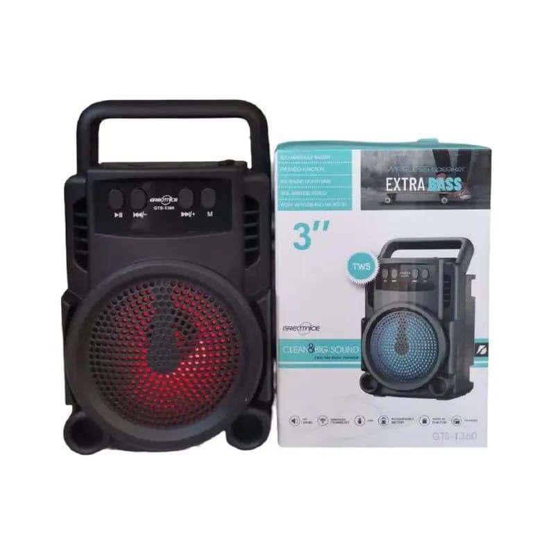 GTS-1360 Wireless Portable Speaker Extra Bass & Long Battery Life - Image 3