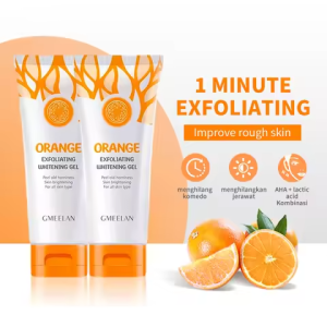 Orange Enzyme Exploiting Gel Brightening, Exfoliating & Nourishing Citrus Skincare for Radiant, Healthy, Glowing Complexion Every Day 100g