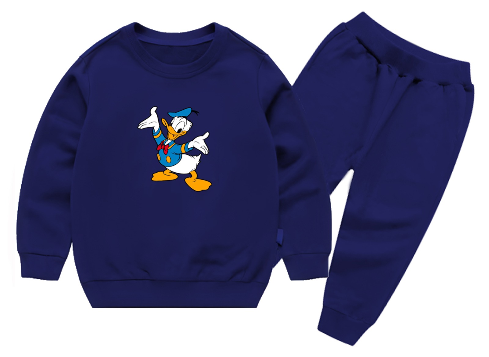 Kids Winter Tracksuit | Fleece Warm Suit for Boys & Girls | Sweatshirt + Trouser Set | Cozy & Stylish Winter Outfit - Image 4
