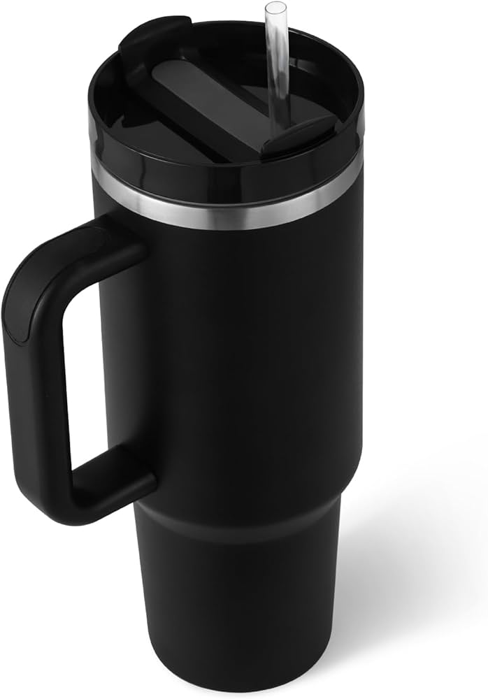 Insulated Tumbler 40oz Stainless Steel Vacuum Cup Thermal Mug for Ice Coffee Travel Car Cup 1200ML - Image 3