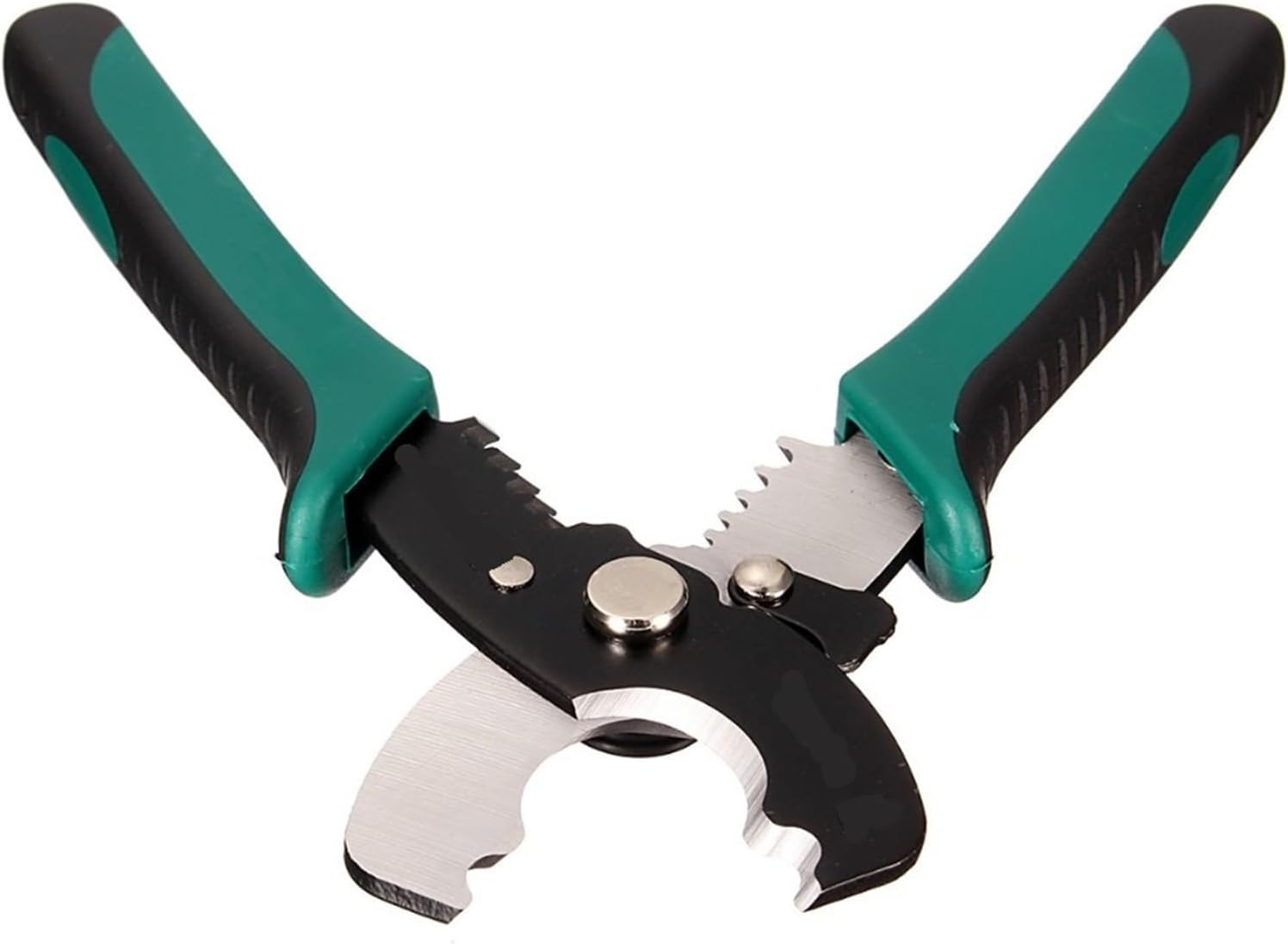 8 Inch Wire Stripper Cable Cutting Scissor Stripping Pliers Cutter Hand Tools - Image 3