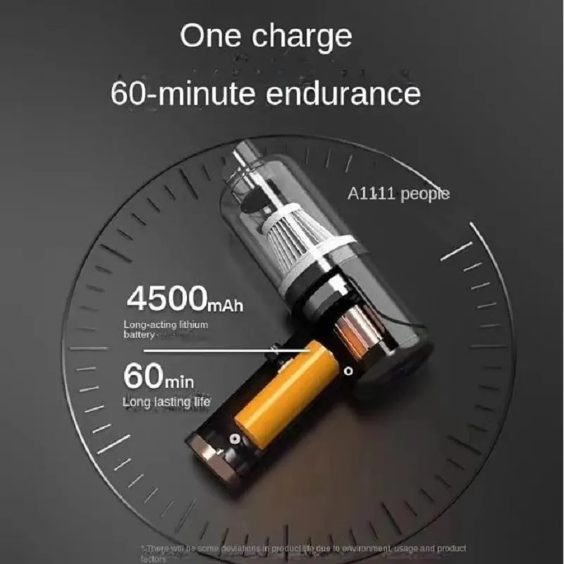 3 in 1 AS-228 Mini USB Rechargeable Vacuum Cleaner for Home and Office Use - Image 2