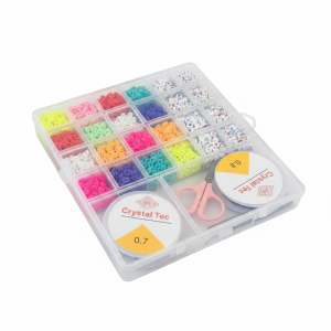 DIY Beads Box  Colorful Beads Set for Necklace & Jewelry Making