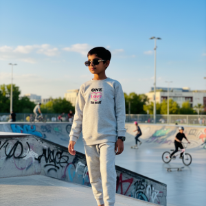 Kids Tracksuit for Boys | Versace-Inspired Winter Sportswear Set