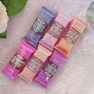 Cute Candy Lip Gloss Set of 6 | Moisturizing, Shiny & Long-Lasting Lip Gloss for Teens & Women Fun, Sweet Colors & Flavors