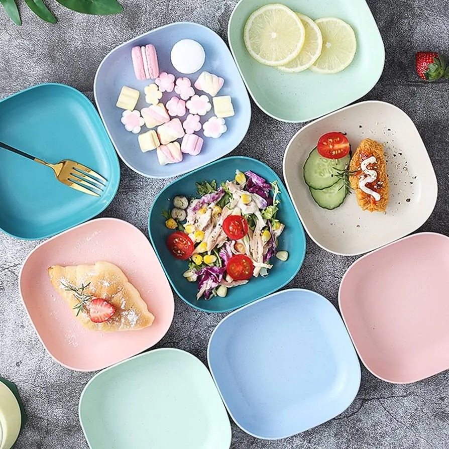 10pcs Kitchen Plate & Dumpling Maker Set – Food Grade, Multi-Use, Random Colors - Image 5
