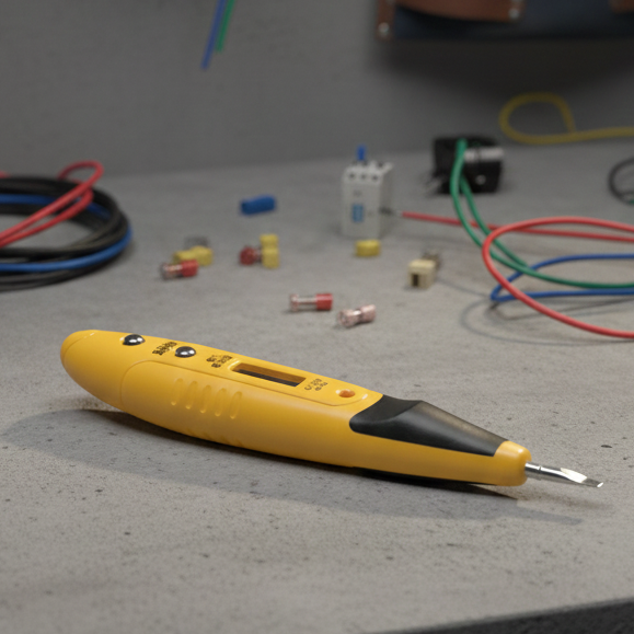 Digital Voltage Test AC DC Tester Professional Electrical Tool for Accurate Measurement - Image 2